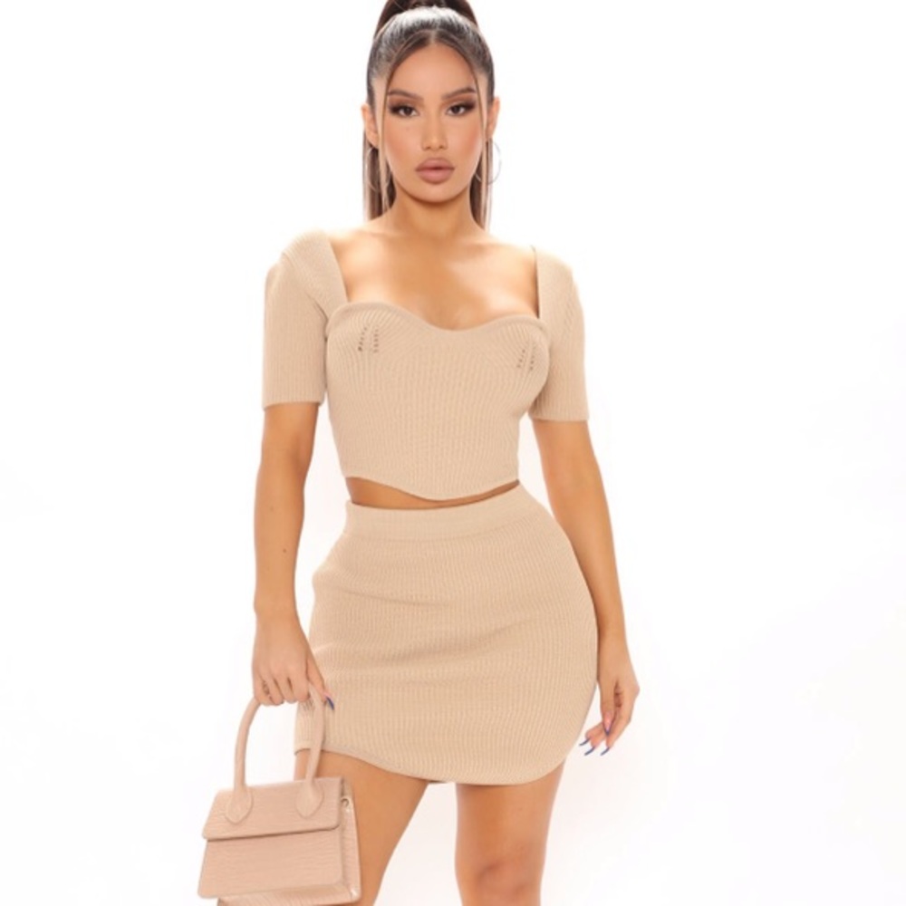 Fashion Nova Skirt Set